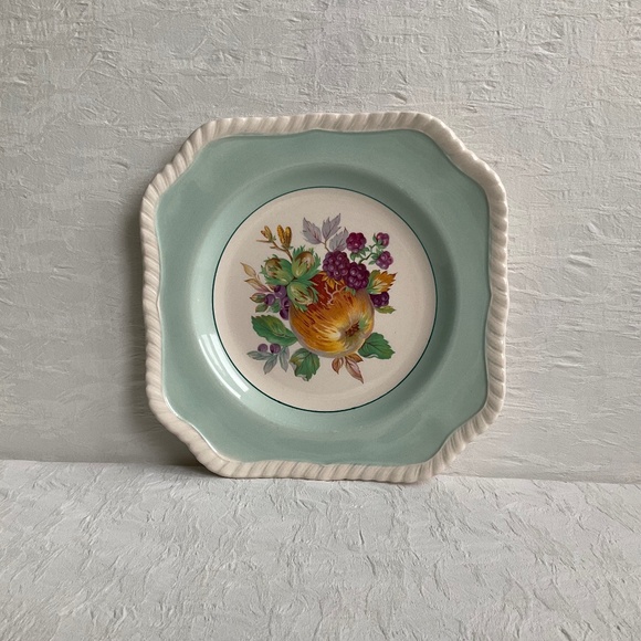 California by Johnson Brothers Vintage 7-3/4” Salad Plate Aqua#A - Picture 1 of 16